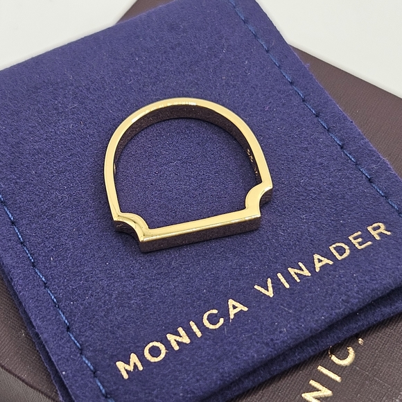 MONICA VINADER Gold Ring - Picture 5 of 6